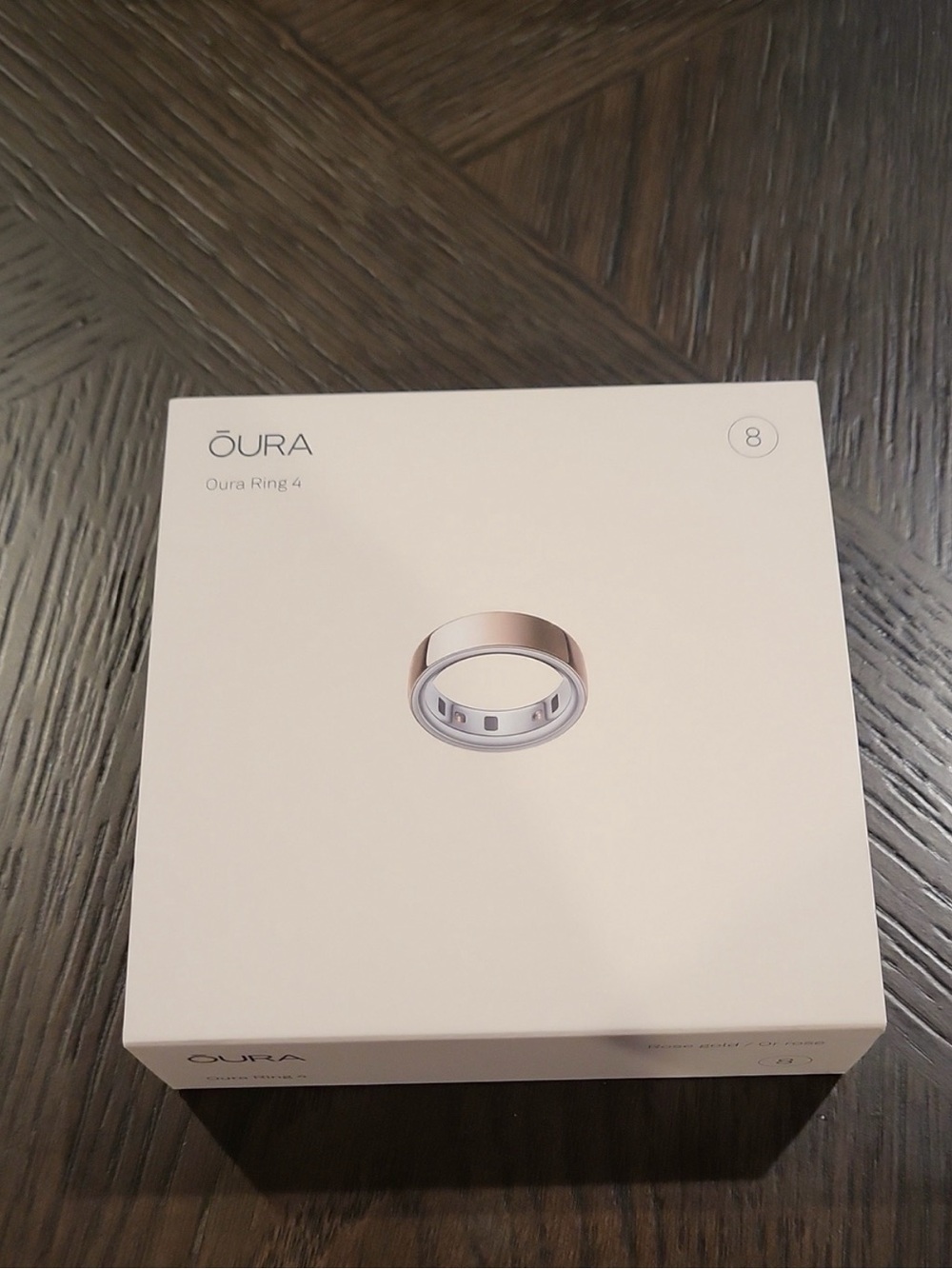 Oura Ring 4 by Oura — Rose Gold Smart Ring